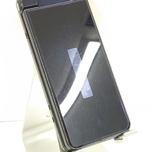 Sharp Aquos Mobile Sh-01J Docomo Blue Black Main Body C20727 Japanese Flip phone