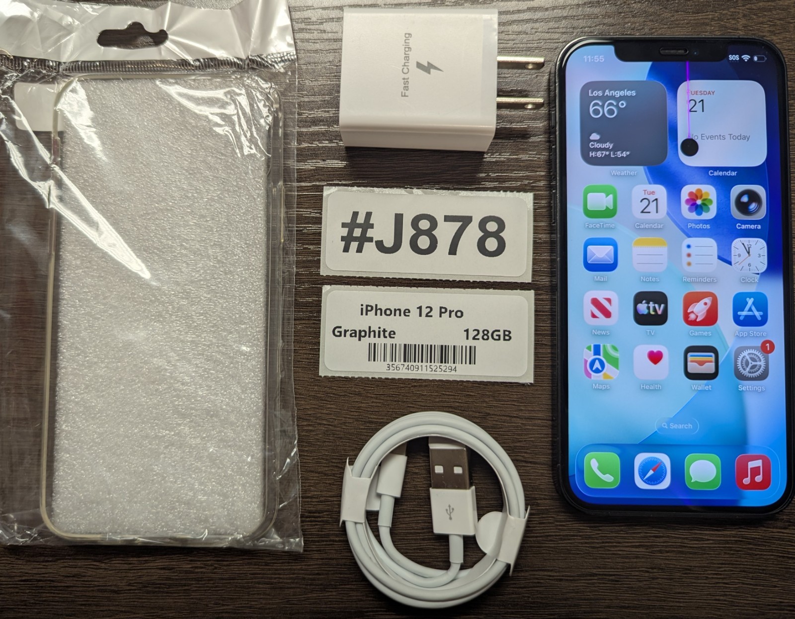 Apple iPhone 12 Pro 128GB Graphite (Unlocked) – Read Seller Notes