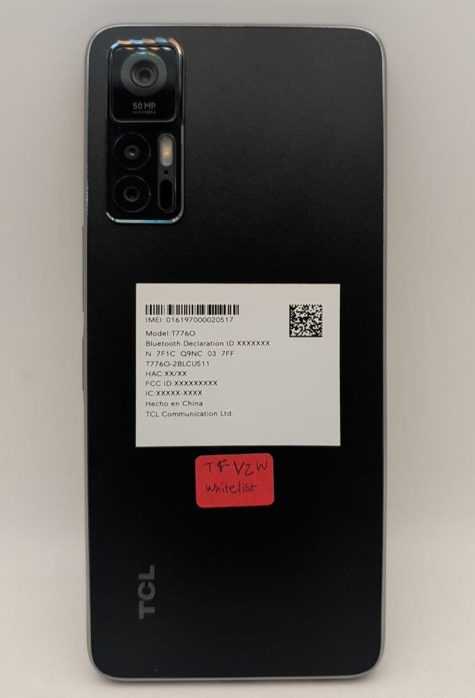 TCL 30 5G Verizon Locked 64GB Smartphone 6.7″ AMOLED 60Hz 50MP Triple Camera