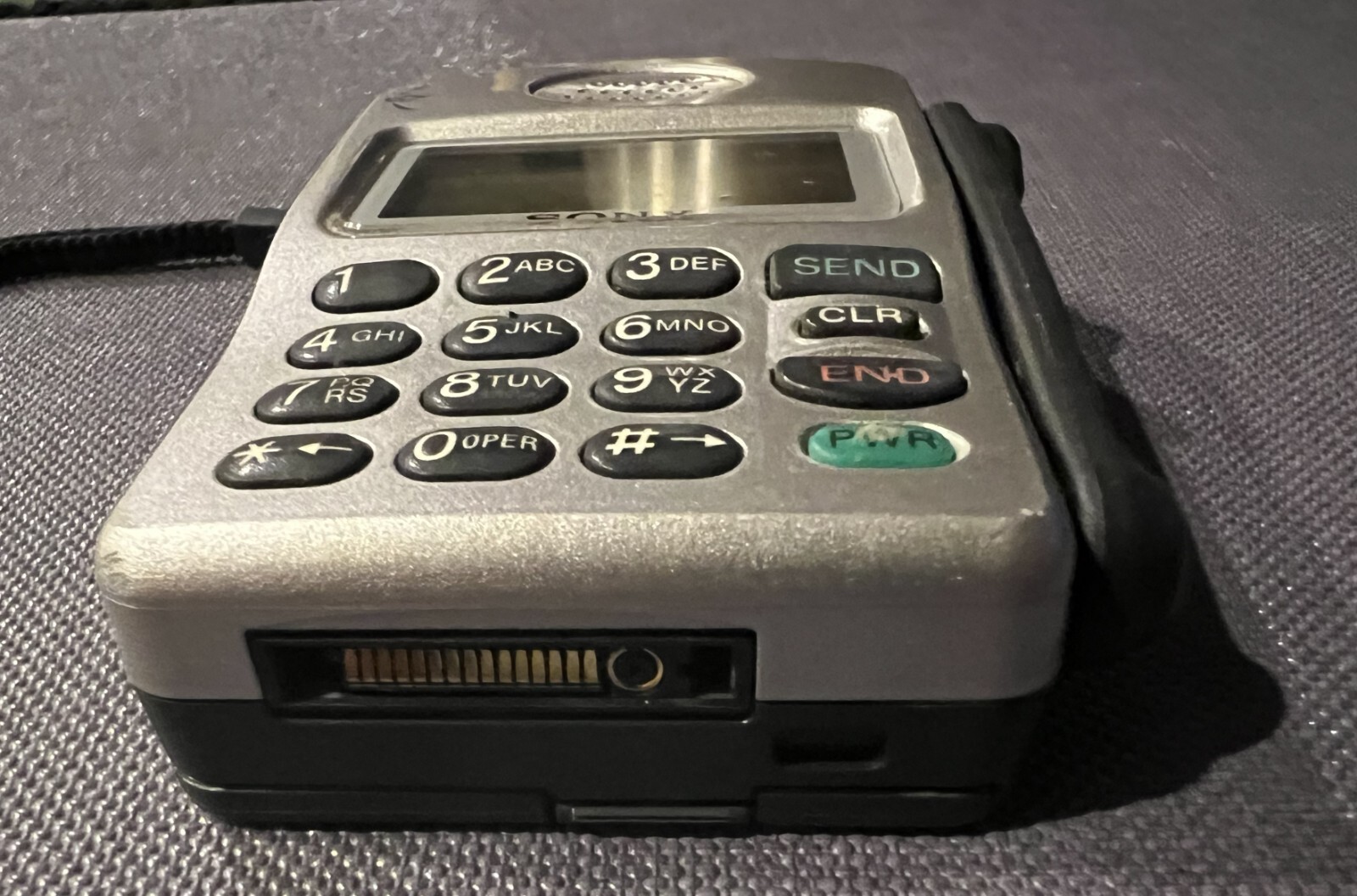 COLLECTIBLE Sony CM-Z200 D-Wave Zuma 1997 Cell Phone CDMA 800 BUNDLE – WORKING