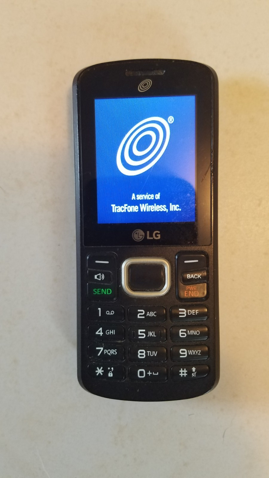 LG 328BG – Black and Gray Cellular Phone ( TracFone )