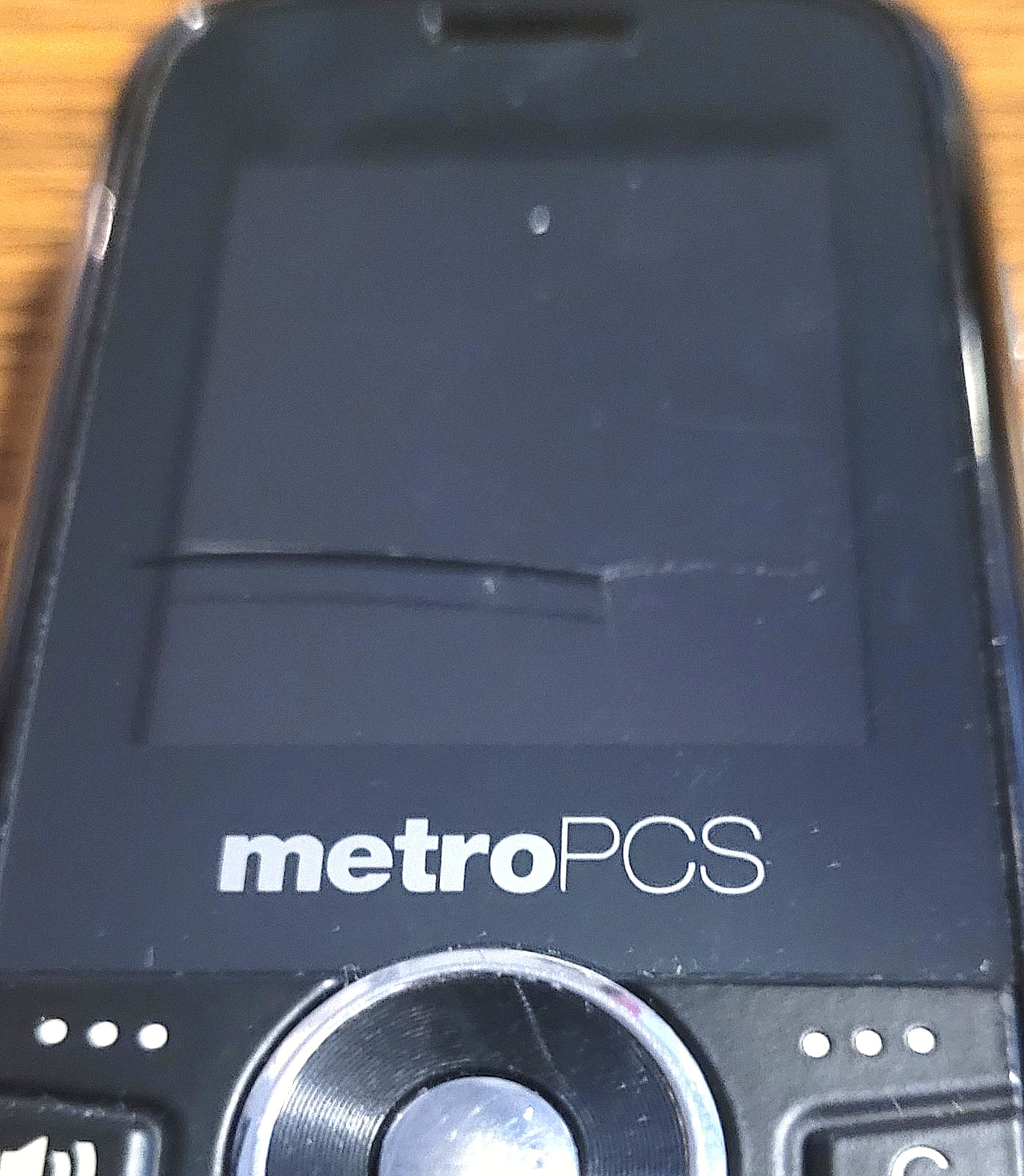 MetroPCS M228 – Black and Silver – Very Rare Cellular CDMA Candybar Phone – READ