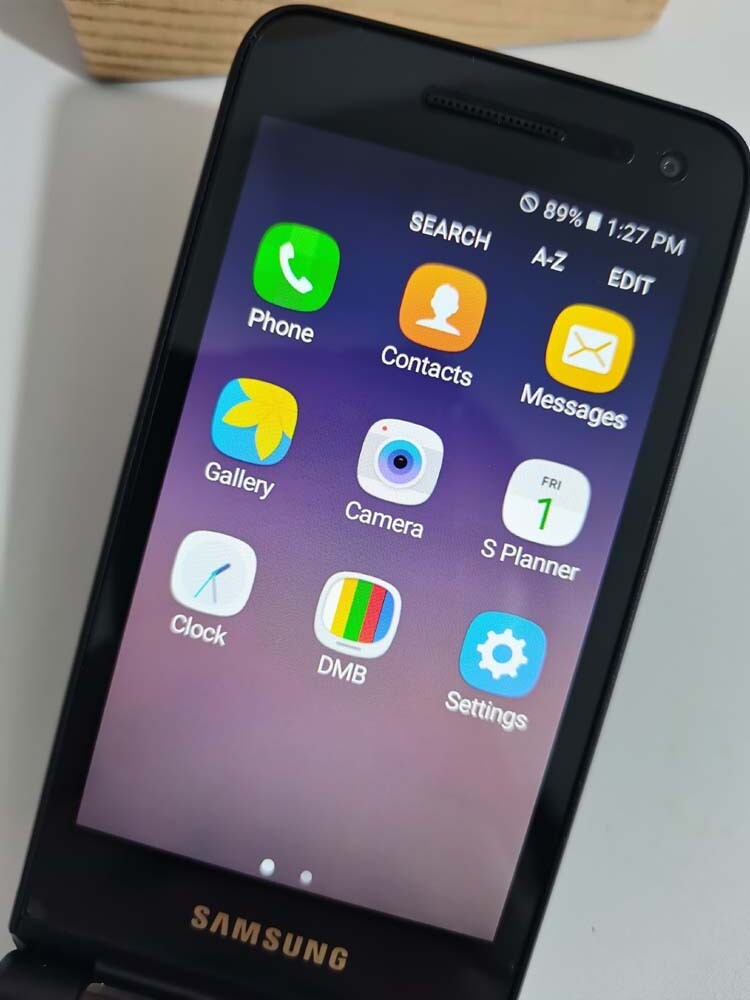 Samsung Galaxy Folder2 SM-G160N SM-G1650W Android 16GB Unlocked Good Condition
