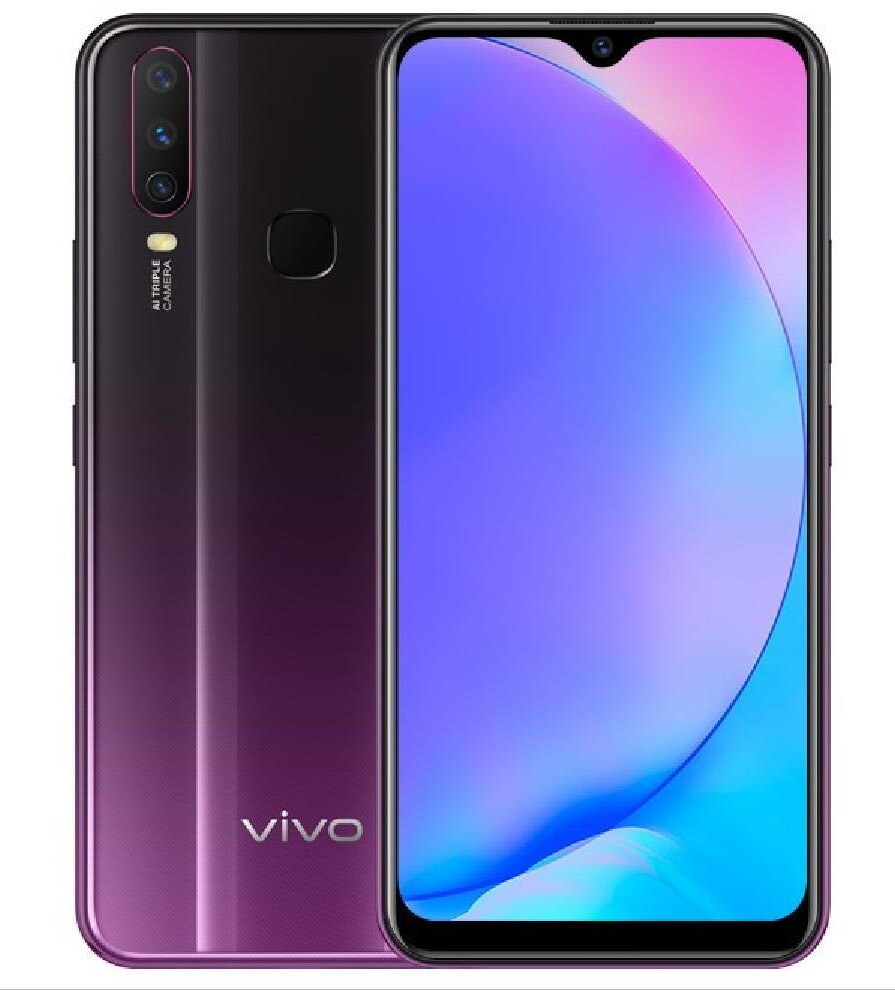 Original VIVO Y17 4G LTE Dual SIM 13.0MP Android Phone 4GB RAM 128GB ROM 6.35″