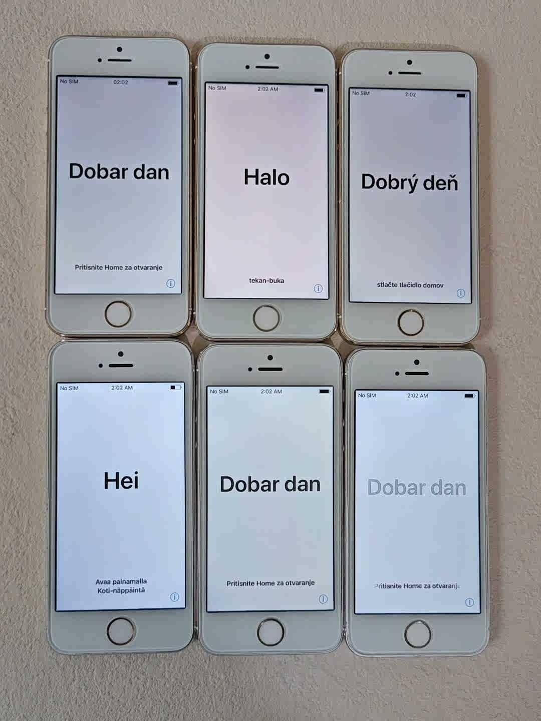 📱 Apple iPhone 5S 16GB – random color Grade A usedphone with fingerprint📱