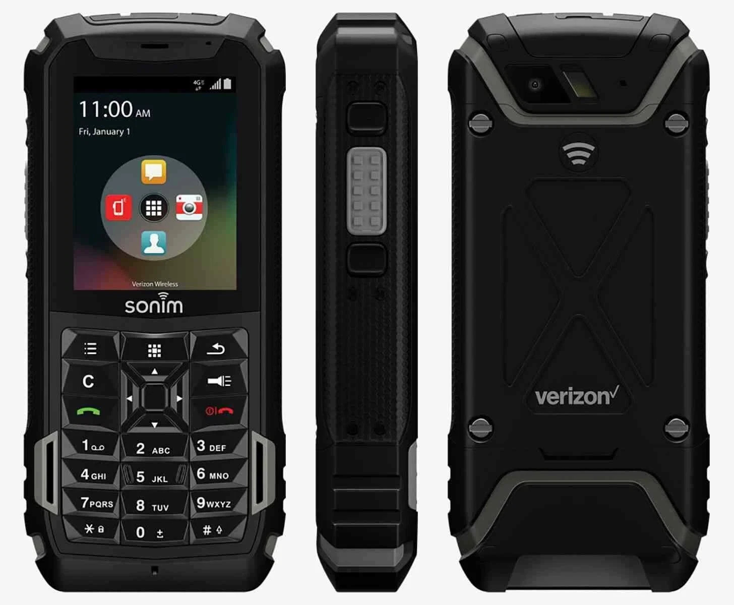 Sonim XP5 XP5700 4GB Black Verizon Only – Excellent