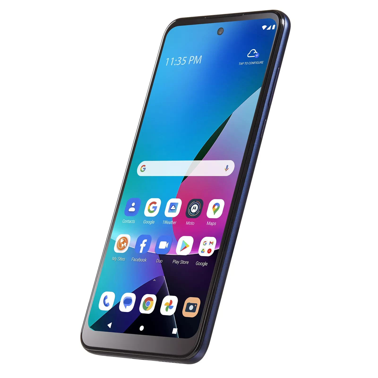 New Moto G Play 2024 6.5″ 64GB + 1 Year Tracfone service with 1500 Min/Text/Data
