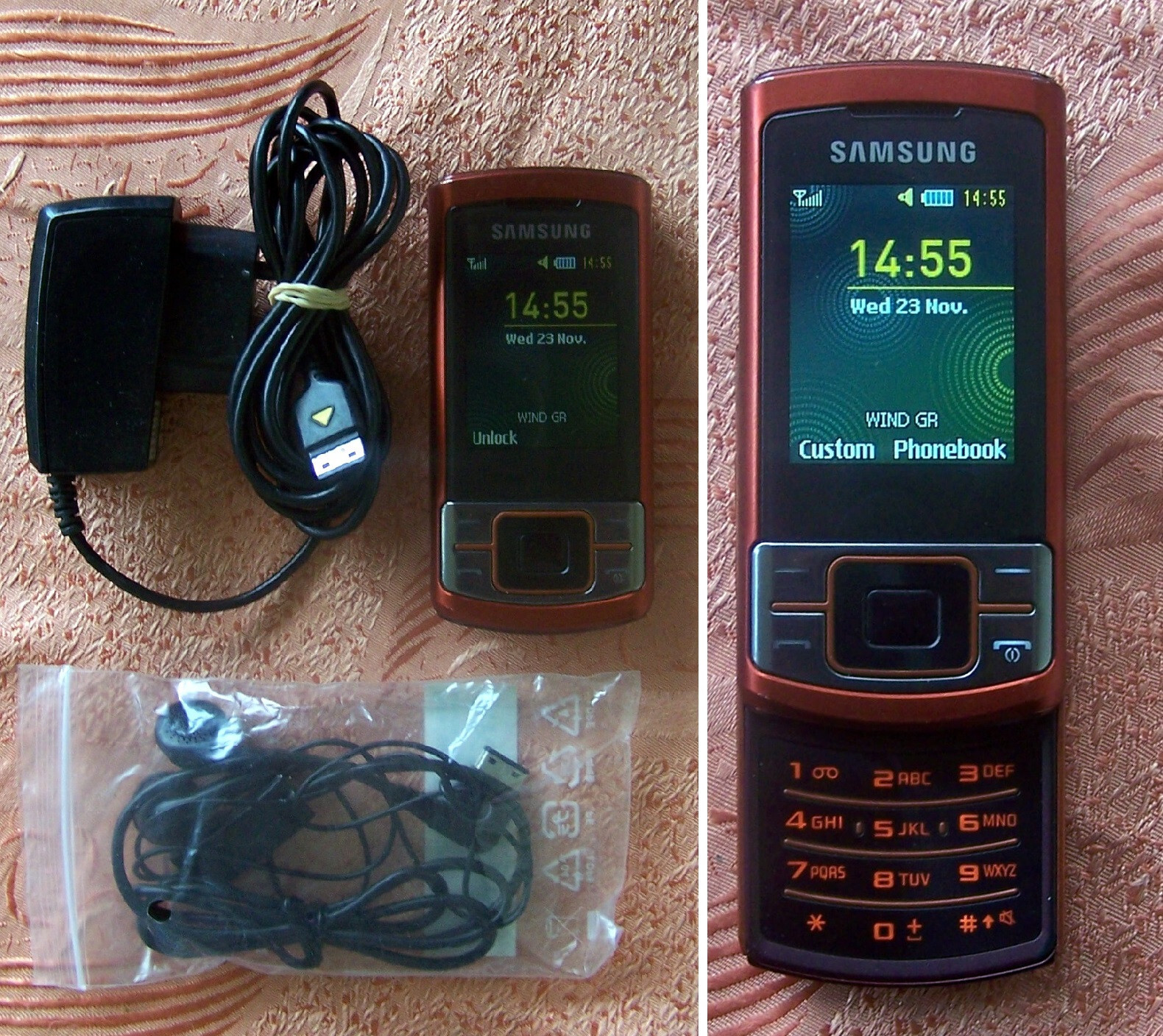 Samsung GT-C3050 Slide Mobile Phone Easy to Use, Big Font, Bluetooth – ΝΟ c zv