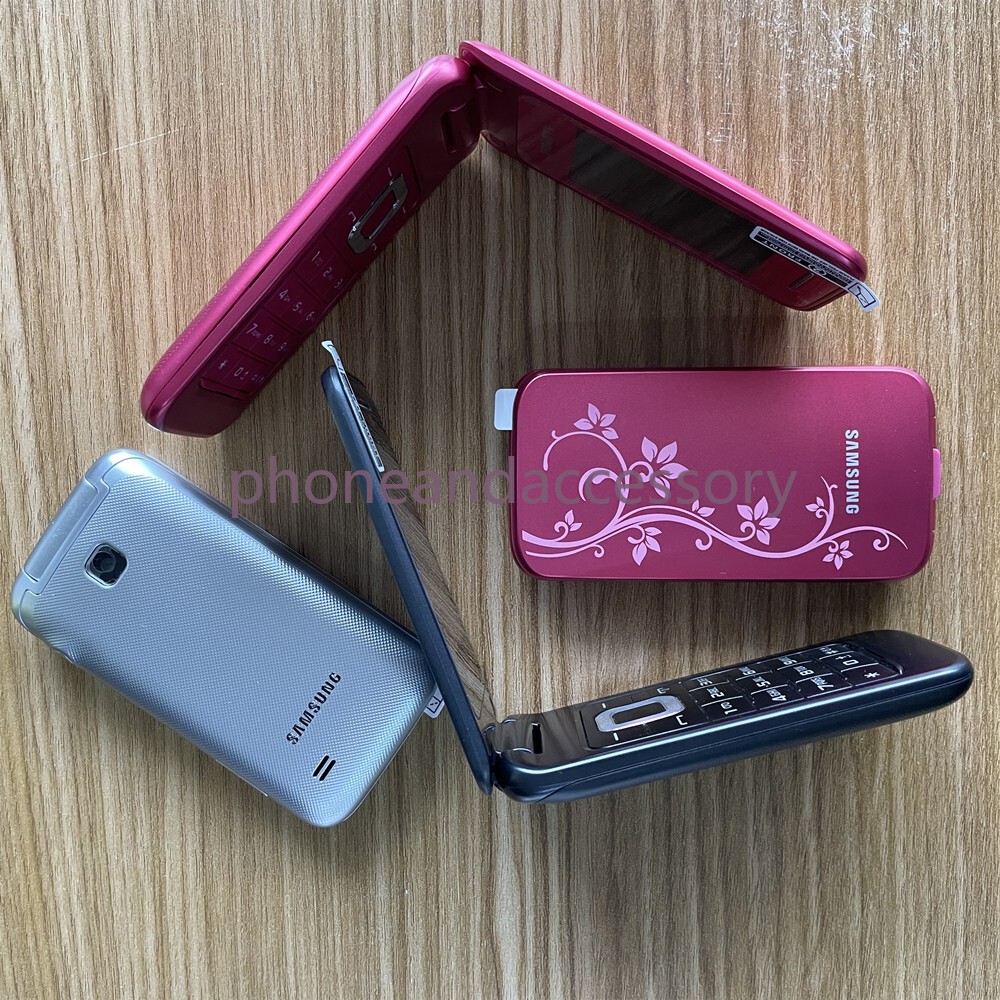 SAMSUNG C3520 Mobile Phone Bluetooth MP3 FM Radio GSM Flip Unlocked Cell phone