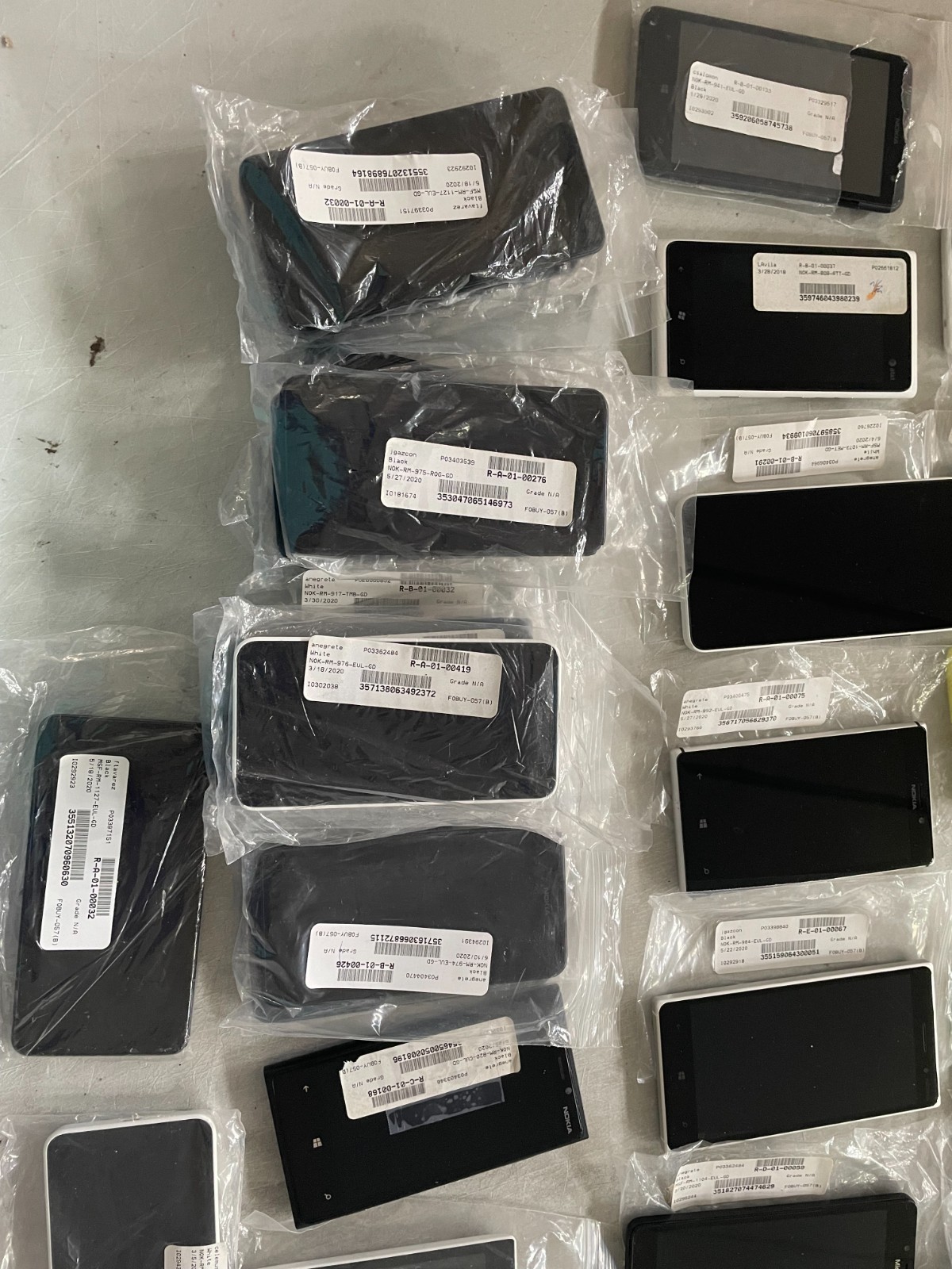 Lot of 37 : Unknown Carrier Nokia /Microsoft More Read description & View pics#