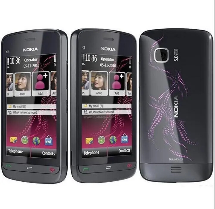Nokia C5-03 WCDMA 3G GPS Wi-Fi 5.0MP 3.2″TouchScreen Original Unlocked Phone