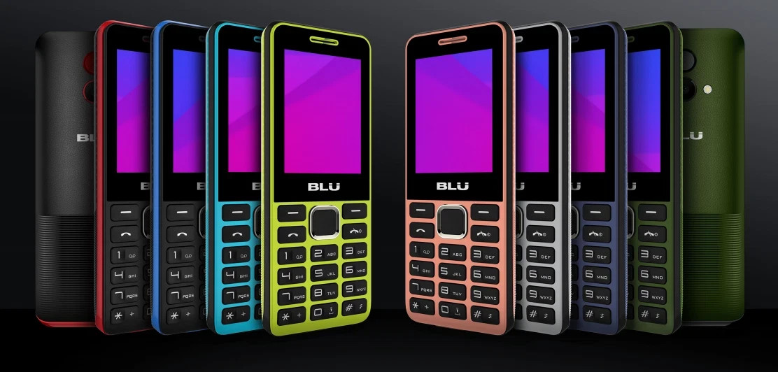 BLU Cell Phone Unlocked W/ Number Buttons Tank II T193 2.4″ VGA GSM Dual Sim