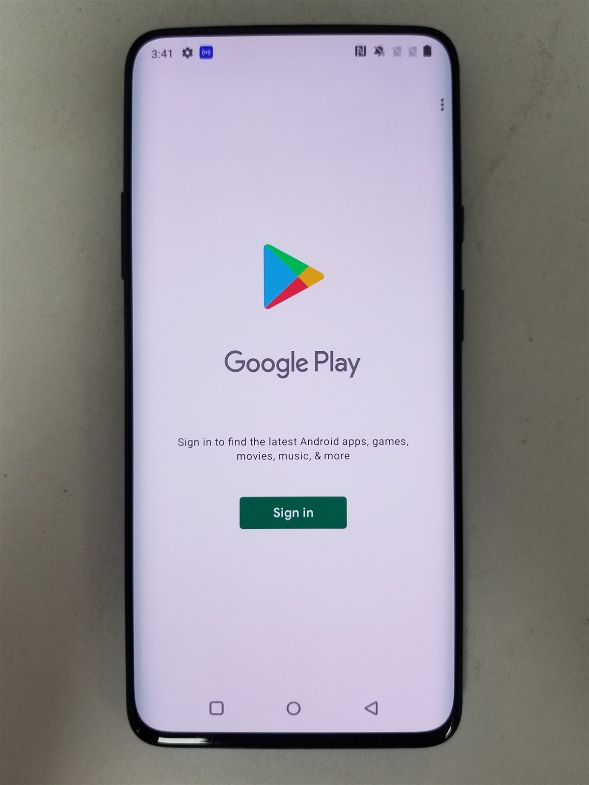 OnePlus 7 Pro Dual SIM 256GB Blue GM1917 (Unlocked) Damaged zD3087