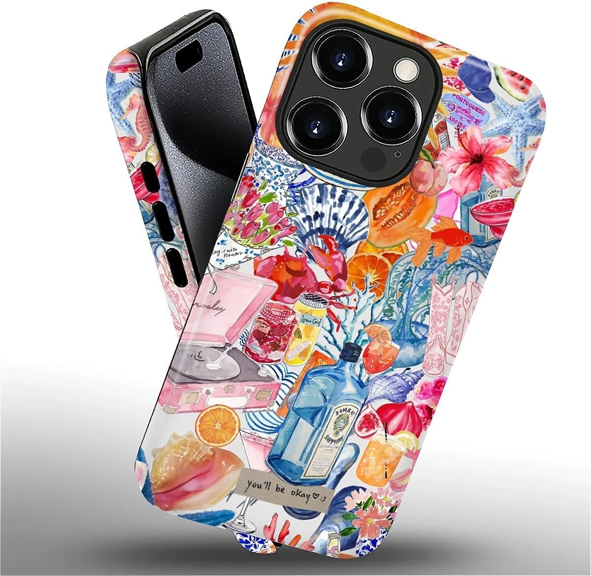 Rugged Shockproof Full Body Case for iPhone 16 Pro Max – 2 in 1 Heavy Duty Hybri