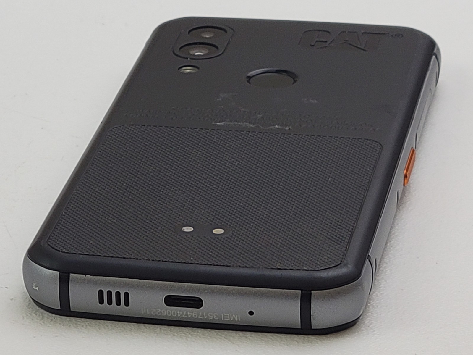 Caterpillar CAT S62 – 128GB – (CARRIER UNKNOWN) Smartphone – SMALL ISSUE – H5830