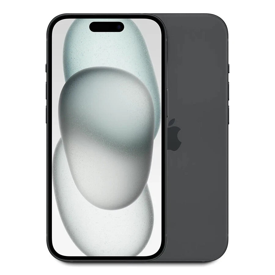 Apple iPhone 15 Plus 128 GB Black (AT&T) 100% Batt Smartphone NEW OTHER SEALED