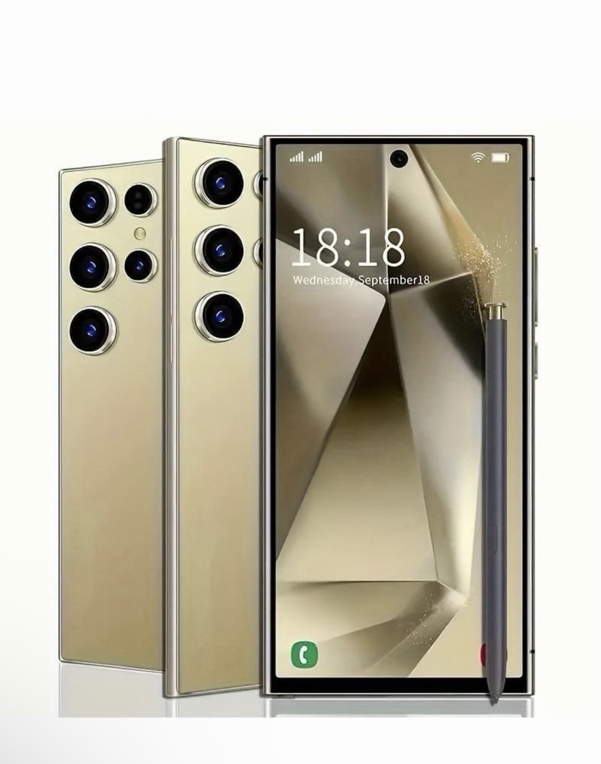 6GB+256GB I24 Ultra Android 13 Smartphone – 6.8″HD Display, 6000mAh Battery