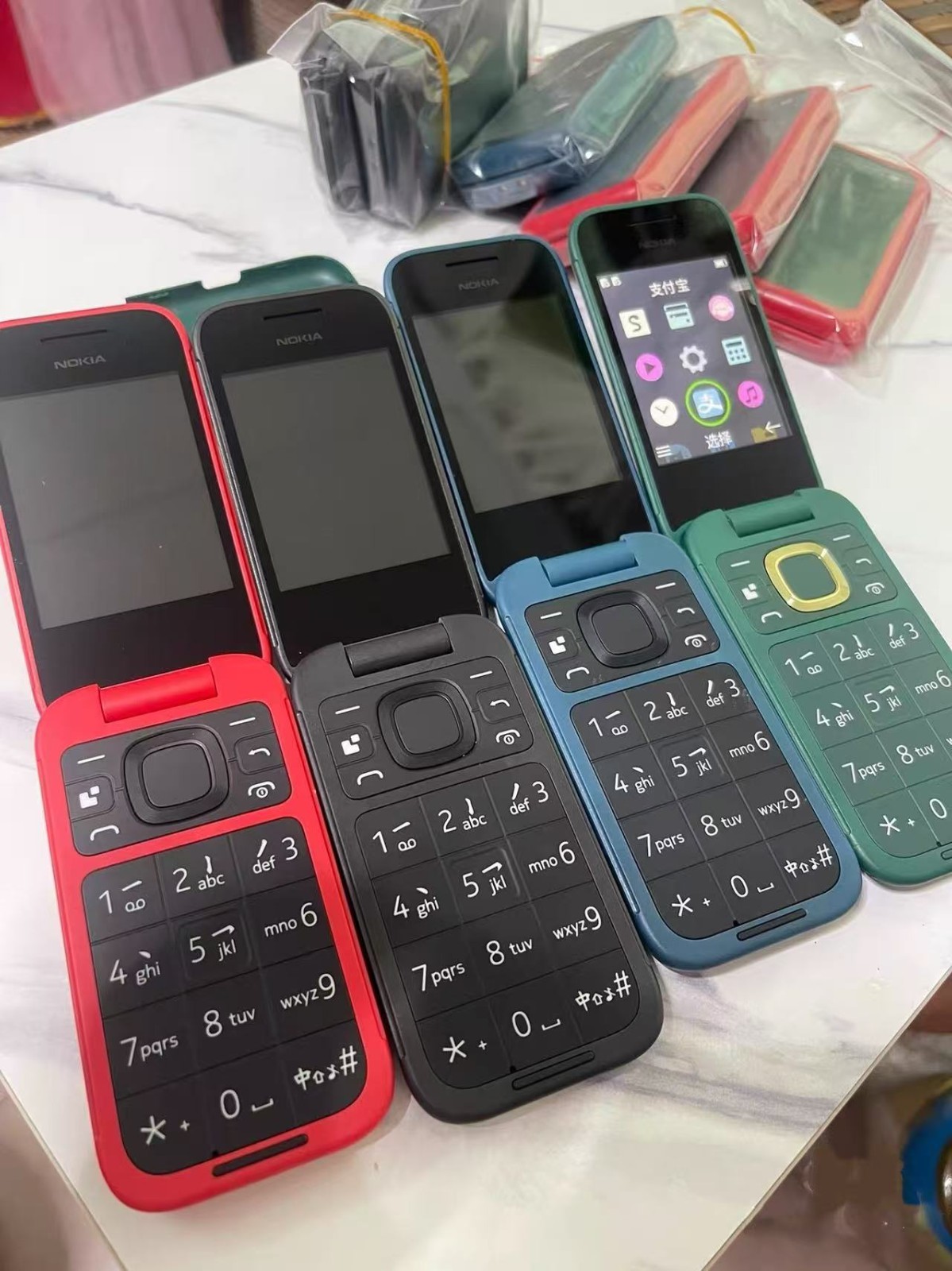 Brand New – Nokia 2660 Flip Dual-SIM 128MB ROM + 48MB RAM Unlocked All colors