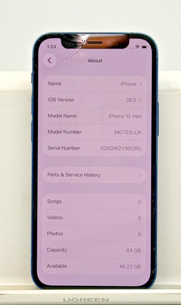 Apple iPhone 12 mini A2176 (MG733LL/A) 64GB T-Mobile