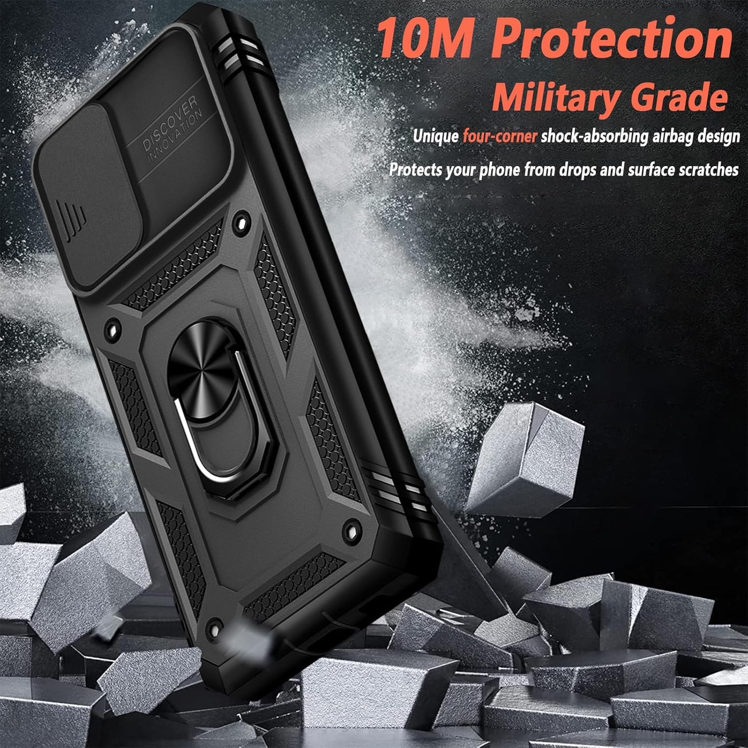 Pink Shockproof Case for Samsung Galaxy S26 Ultra with 2 Screen Protectors & Cam