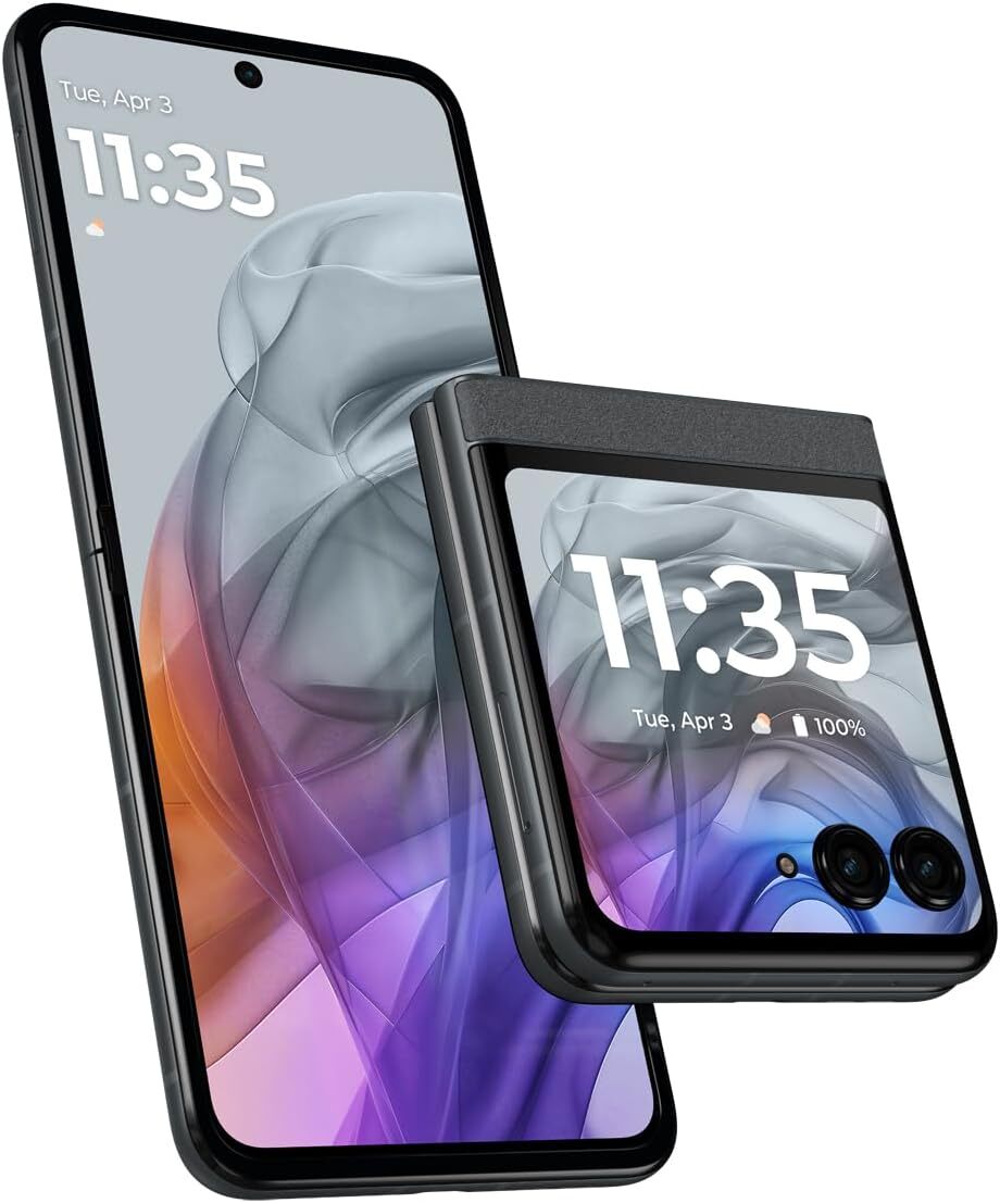 NEW! Motorola RAZR 2024 (XT2453) 256GB GSM 🔓UNLOCKED 6.9″ 5G Android Flip 50MP