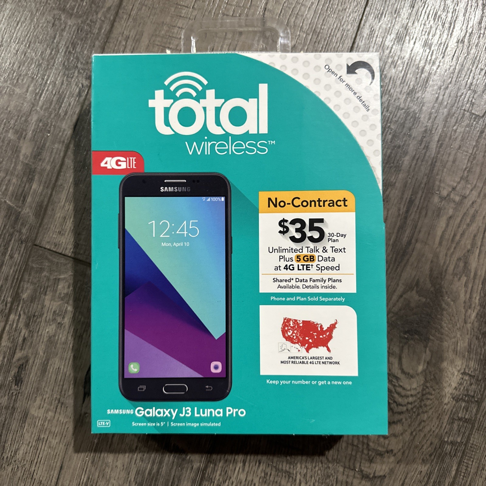 Brand New Samsung Galaxy J3 Luna Pro total wireless