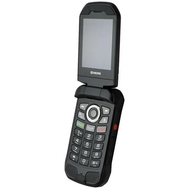 New Kyocera DuraXA Equip (2.6-inch) Flip Phone (E4831) Unlocked – 16GB/Black