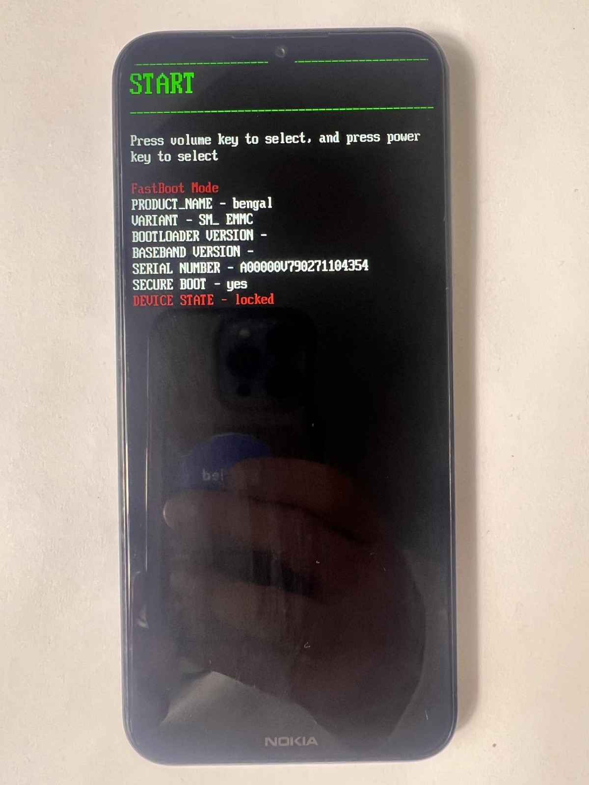 Nokia / hmd. G100 (N150DL) 32GB – Blue (TracFone) Smartphone – Tested READ AS-IS