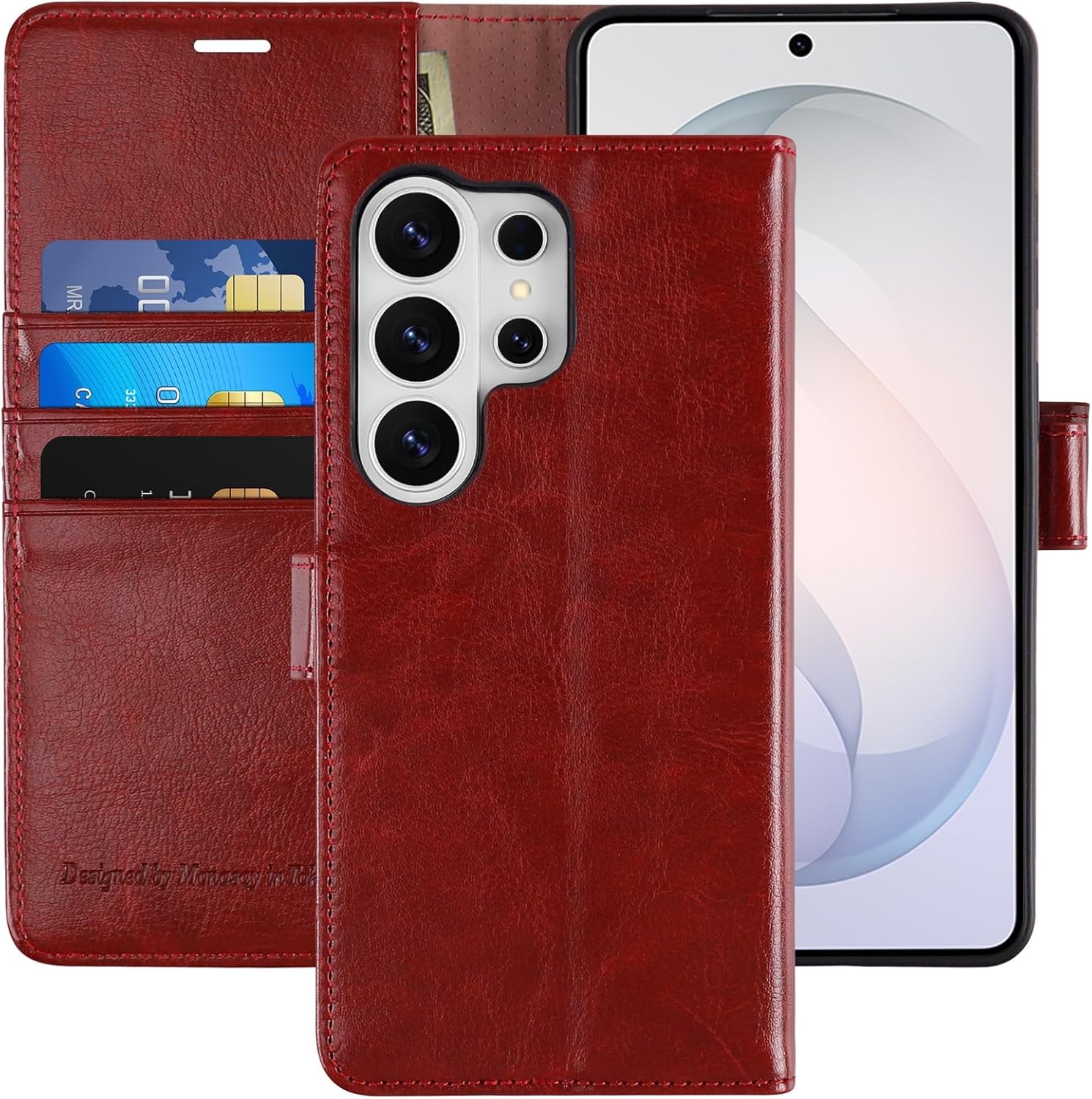 Wallet Case for Samsung Galaxy S26 Ultra 6.9 inch – Slim Flip Cover with Card Sl