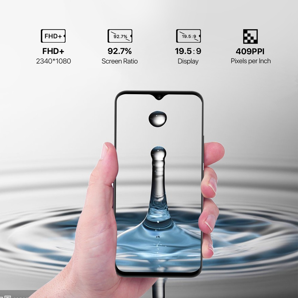 UMIDIGI F1 Play 6.3” 6GB+64GB Dual SIM Android Unlocked 5150mAh Smartphone