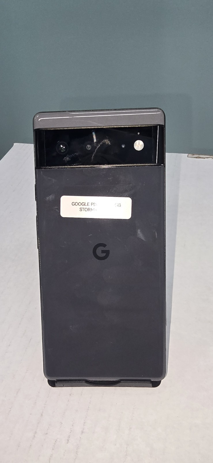 Google Pixel 6 – 128 GB – Stormy Black (Unlocked)