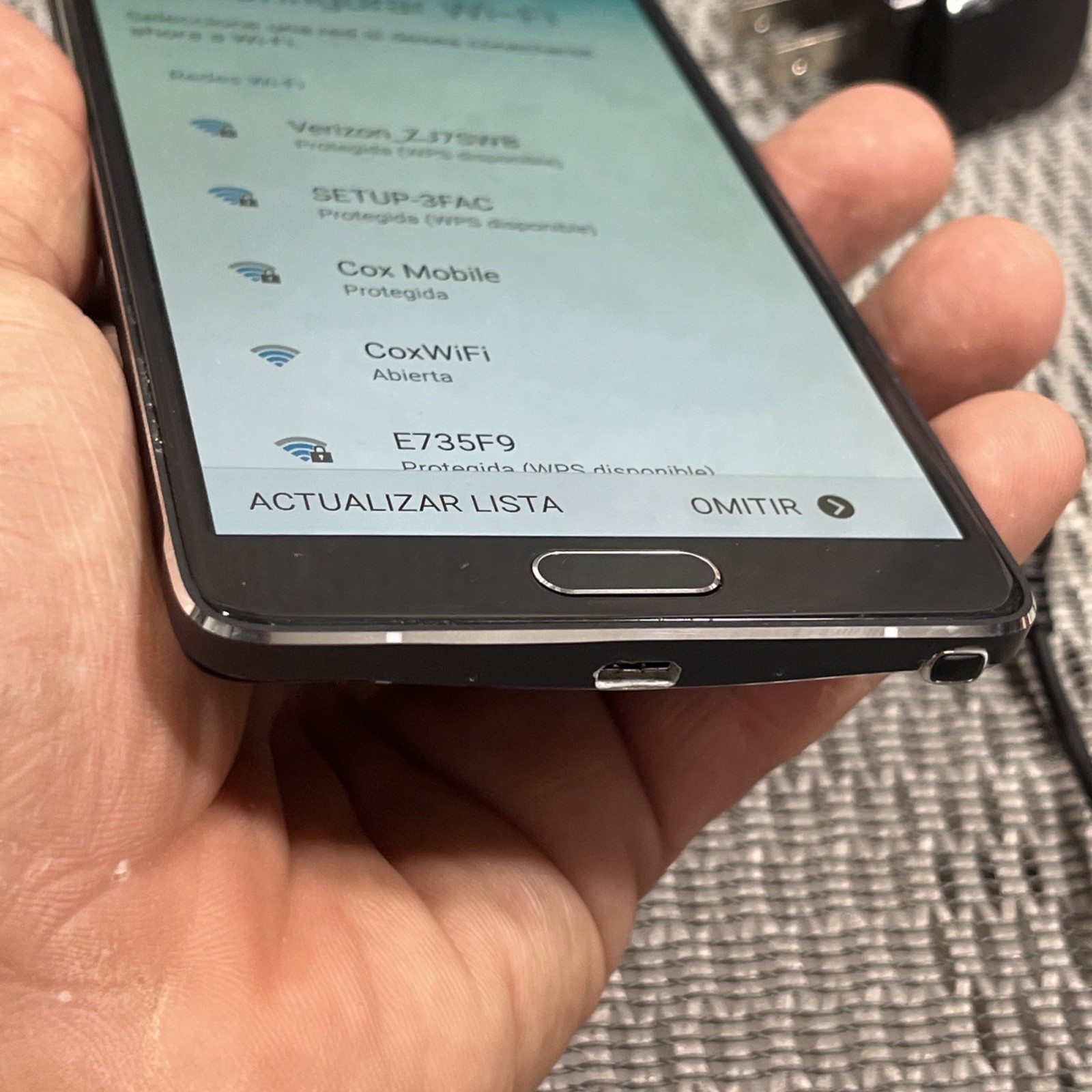 Samsung Galaxy Note 4 SM-N910V – 32 GB – Black (Verizon + GSM unlocked)-Used