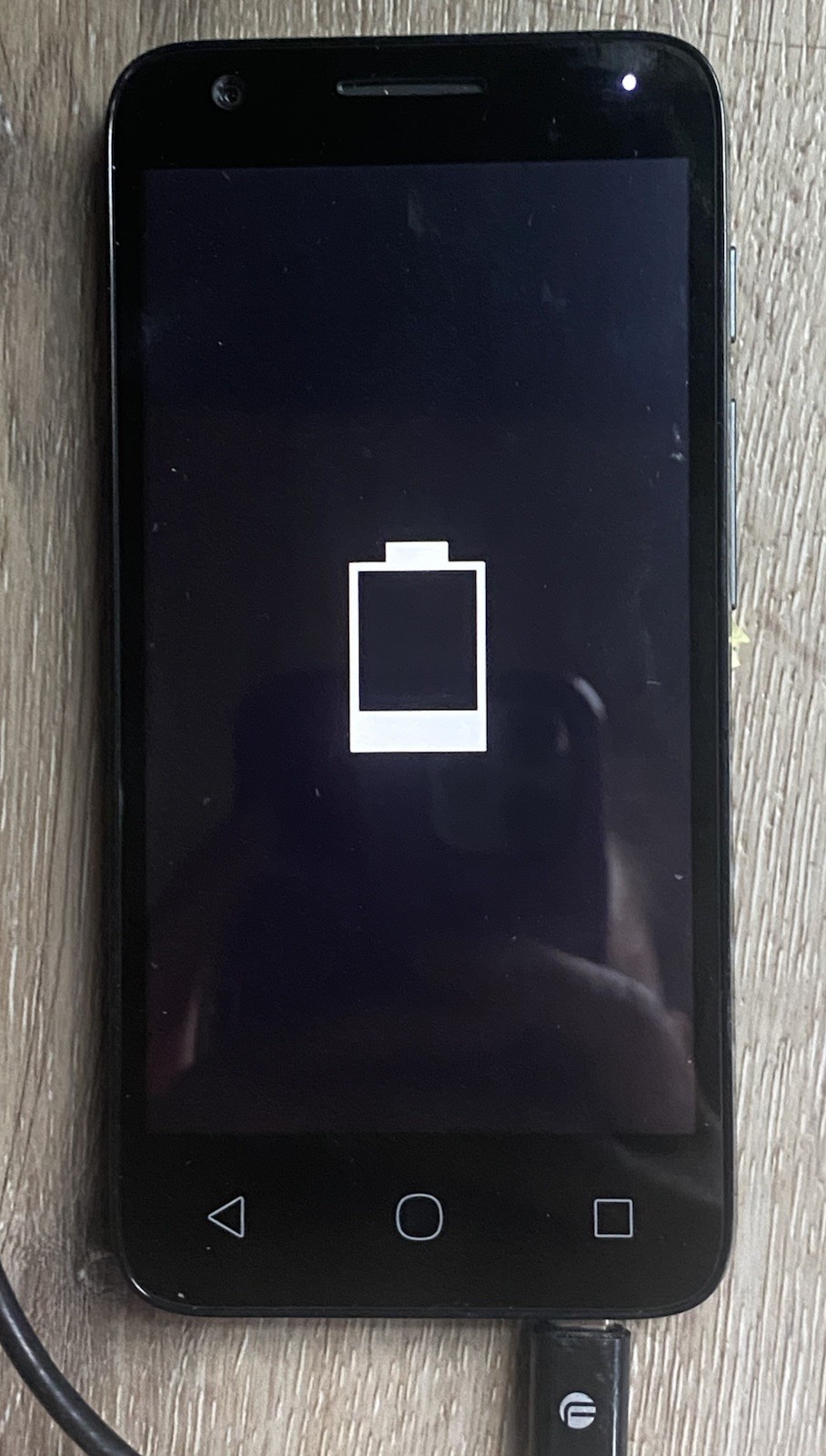 Alcatel Android Smartphone AT&T Black Wi-Fi Bluetooth Bar Mobile Phone