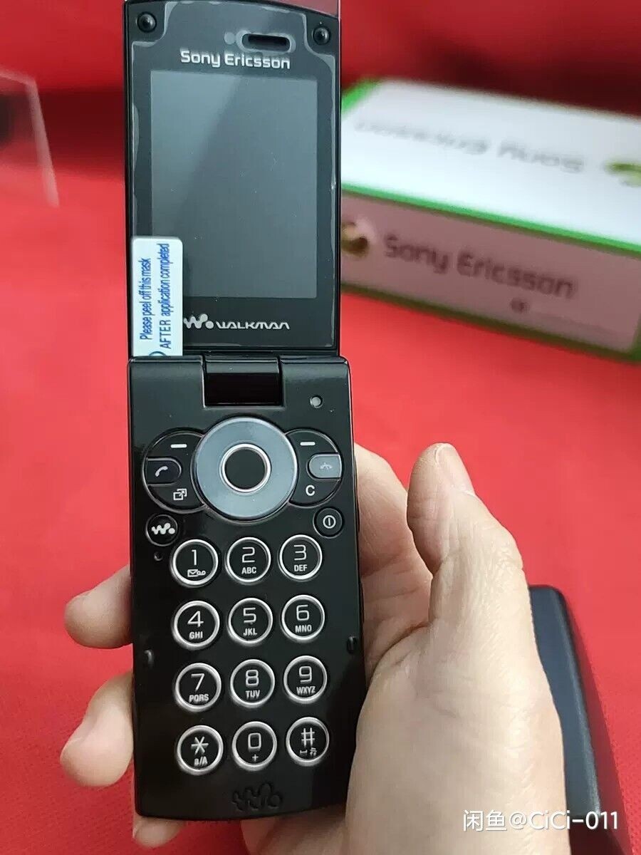 Sony Ericsson W980 Flip – Black – Unlocked – Pristine GRADE A+ – Retro Classic