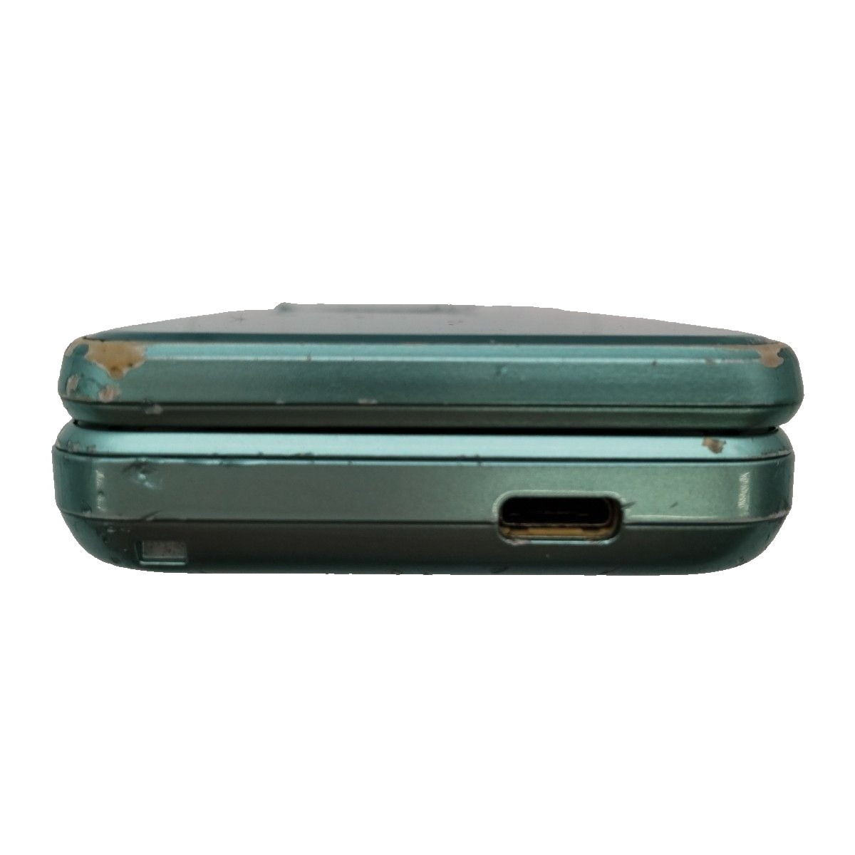 SHARP AQUOS 601SH Light Green Junk Phone – For Parts, Unverified Condition