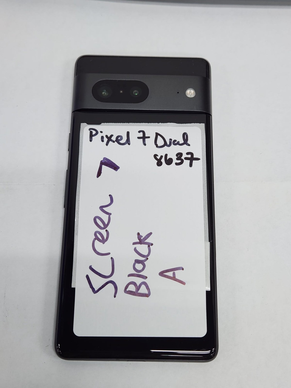 DEFECTIVE – Google Pixel 7 – 128GB – Black – Unknown- 8637