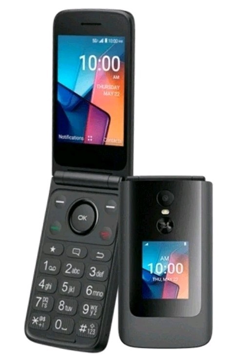 TCL Flip 4 32GB T440W 5G Flip Phone (T-Mobile) Only – Excellent