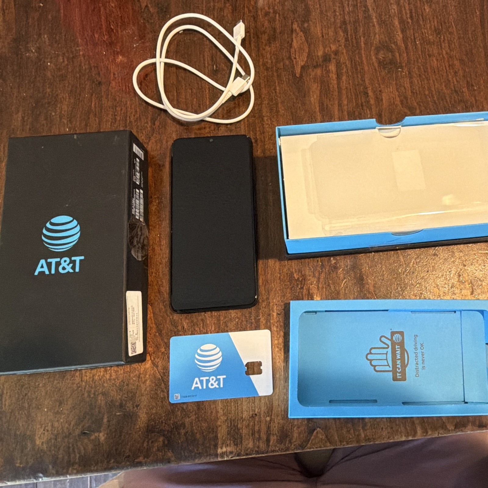 Samsung Galaxy A13 5G 64GB Black AT&T 6.5″ 50MP Triple Camera w/ Box