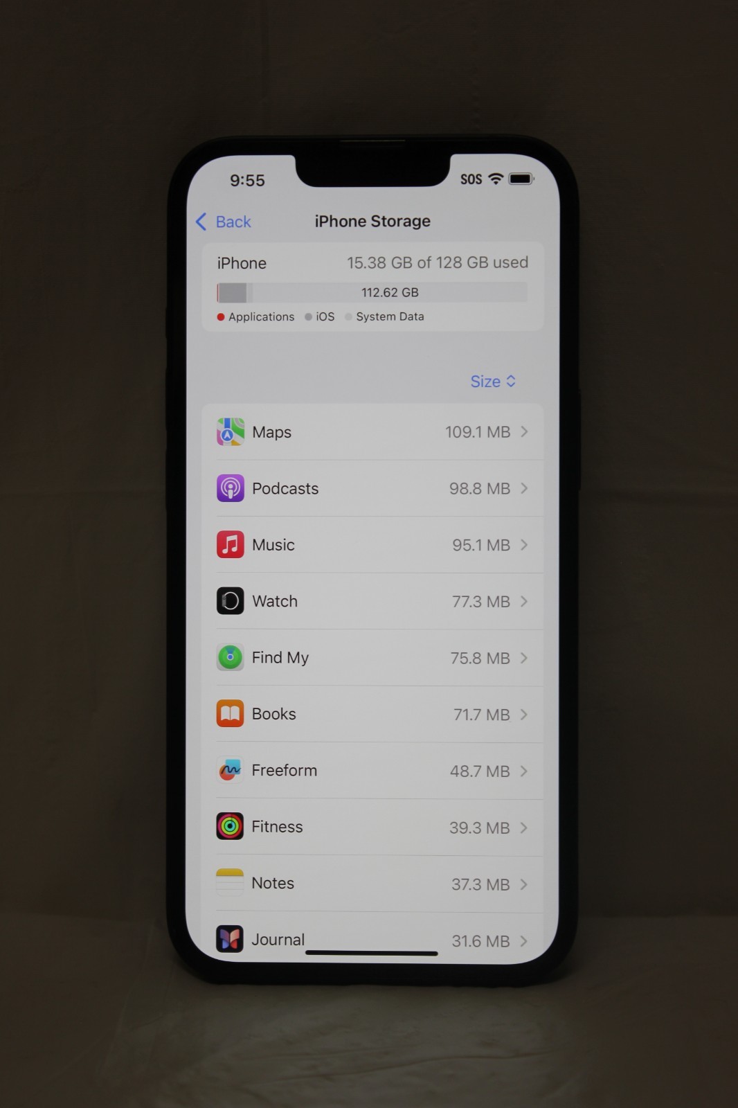 Apple iPhone 14 – 128 GB – Midnight (Unknown Carrier) 93% Battery Health F2B10