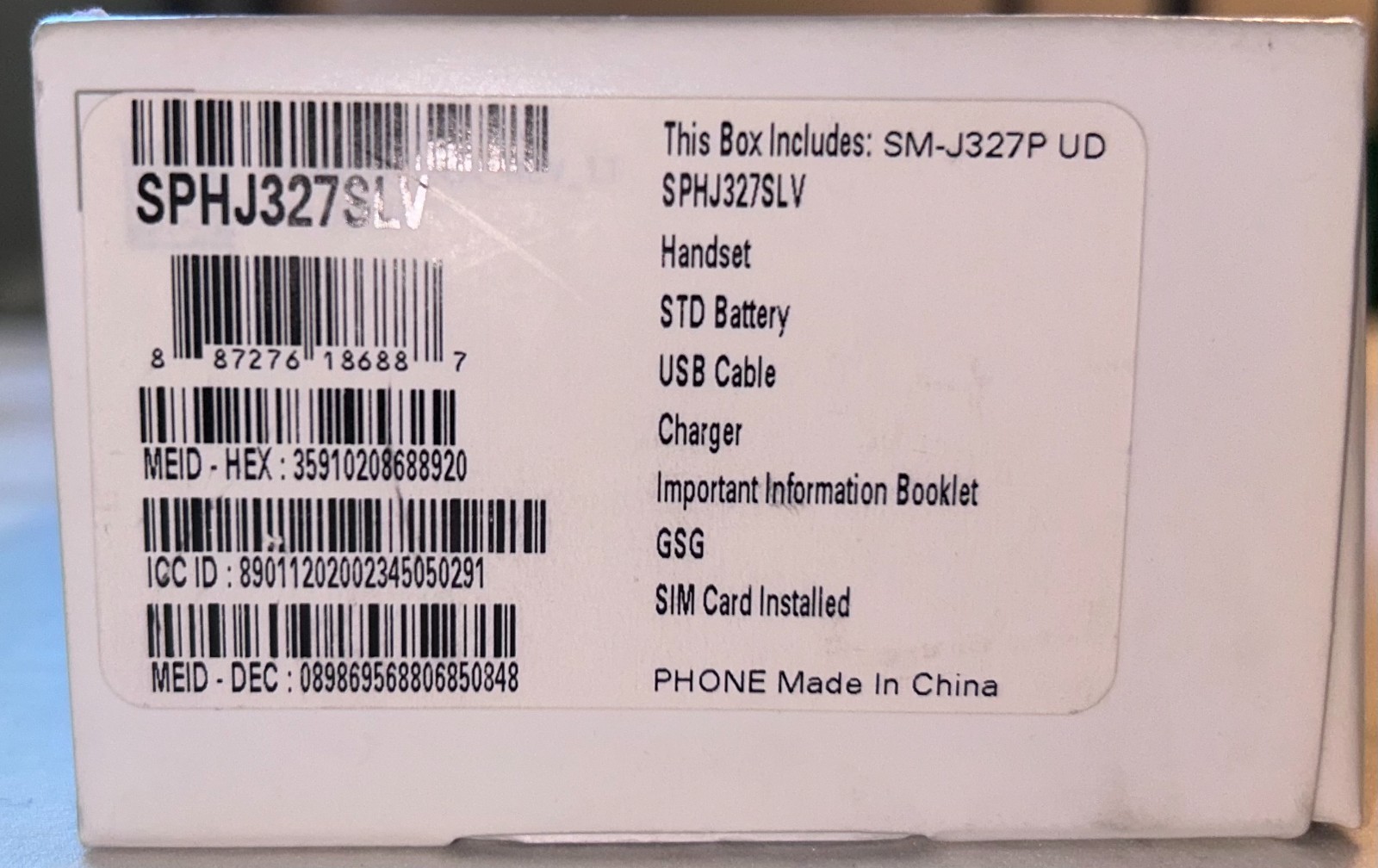 Samsung Galaxy J3 Emerge – SPRINT /T-MOBILE (locked) ***EXCELLENT CONDITION***