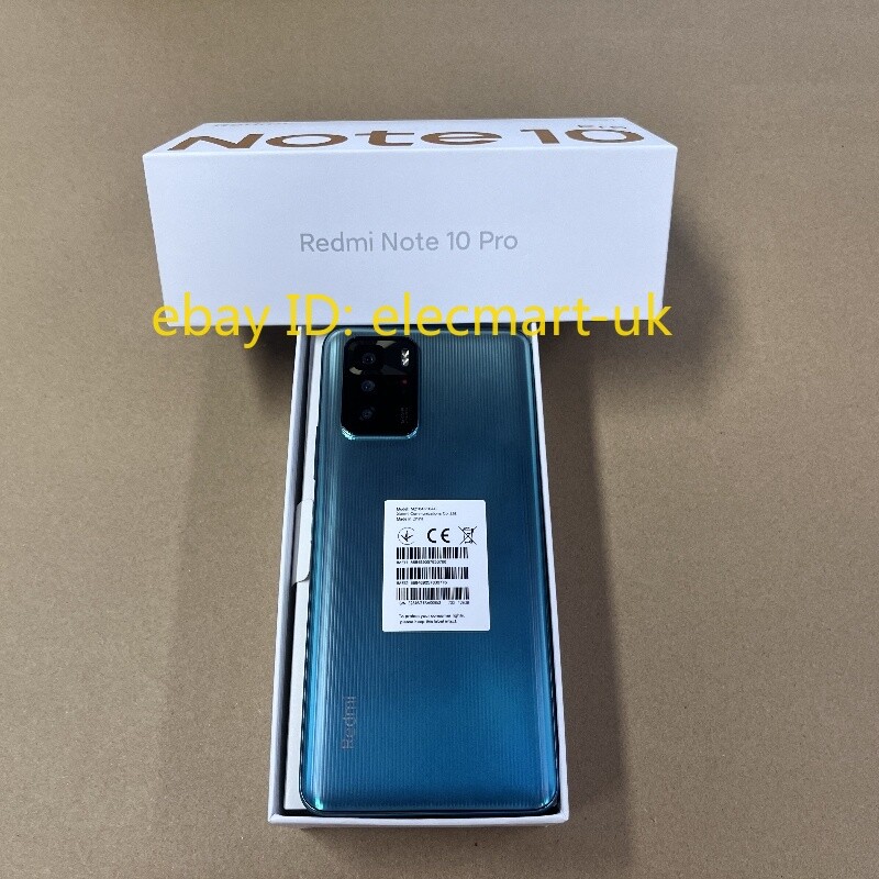Xiaomi Redmi Note 10 Pro 5G 6/128GB Dual SIM 64MP Unlocked 5100mAh Octa-core