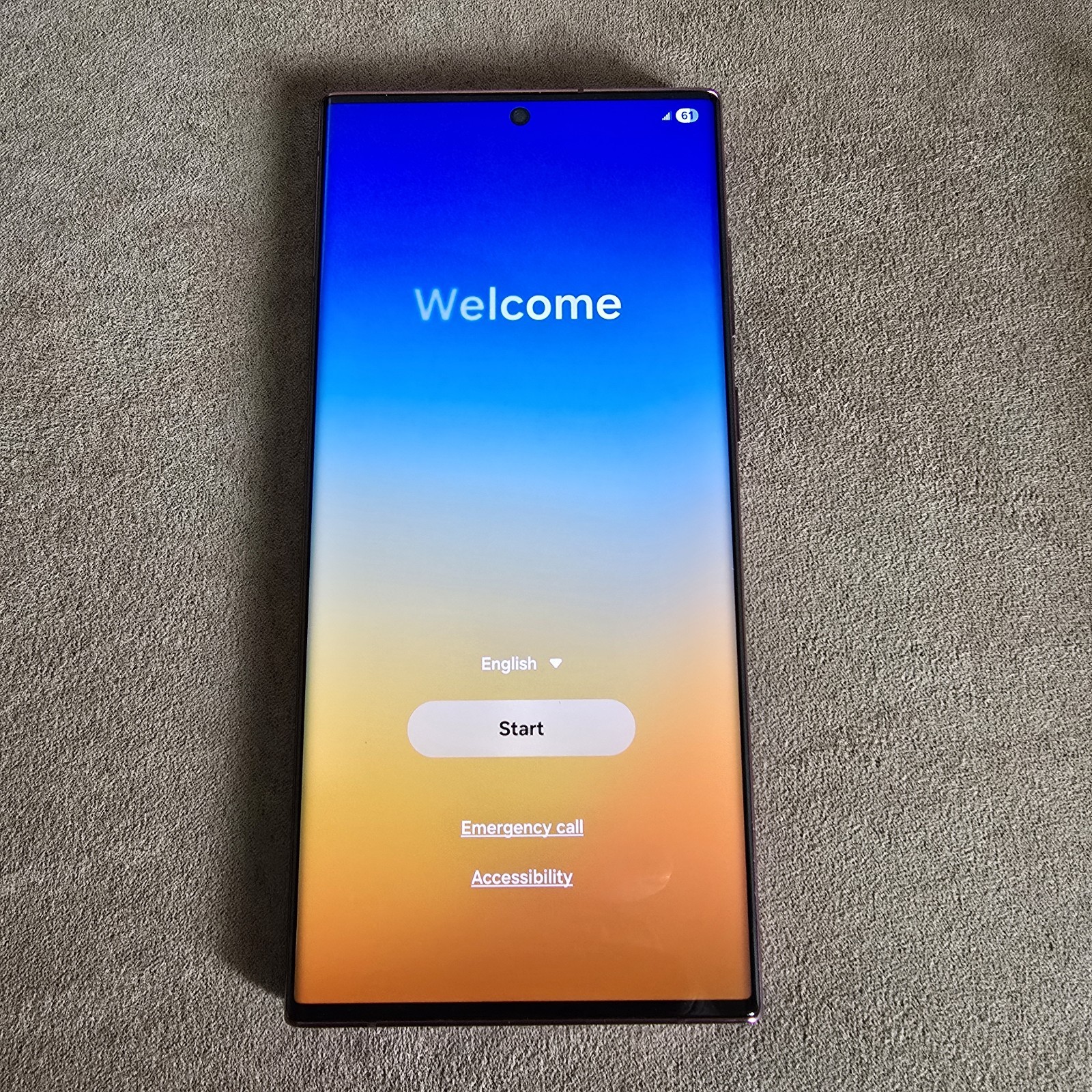 Samsung Galaxy S22 Ultra – 256 GB – Burgundy (Unlocked), EXCELLENT Condition