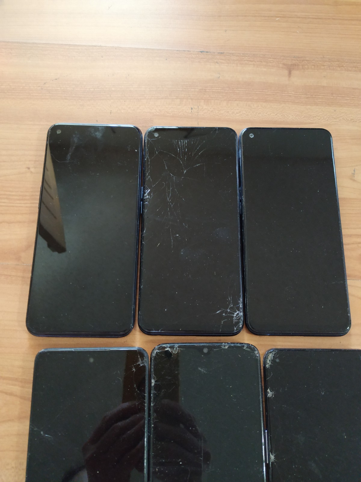 Lot of 6 Mixed model OnePlus Nord N300 5G CPH2389 and other For part