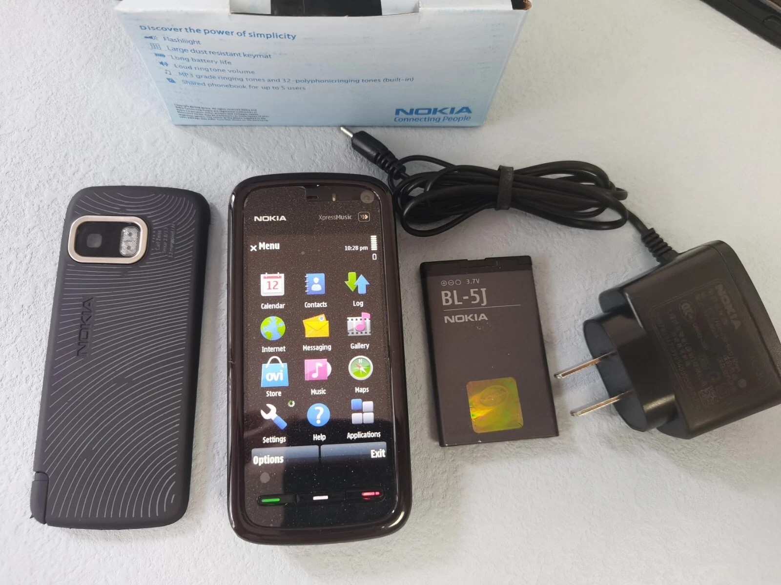Nokia XpressMusic 5800 – 3 Colors 3G networks touch screen Smartphone