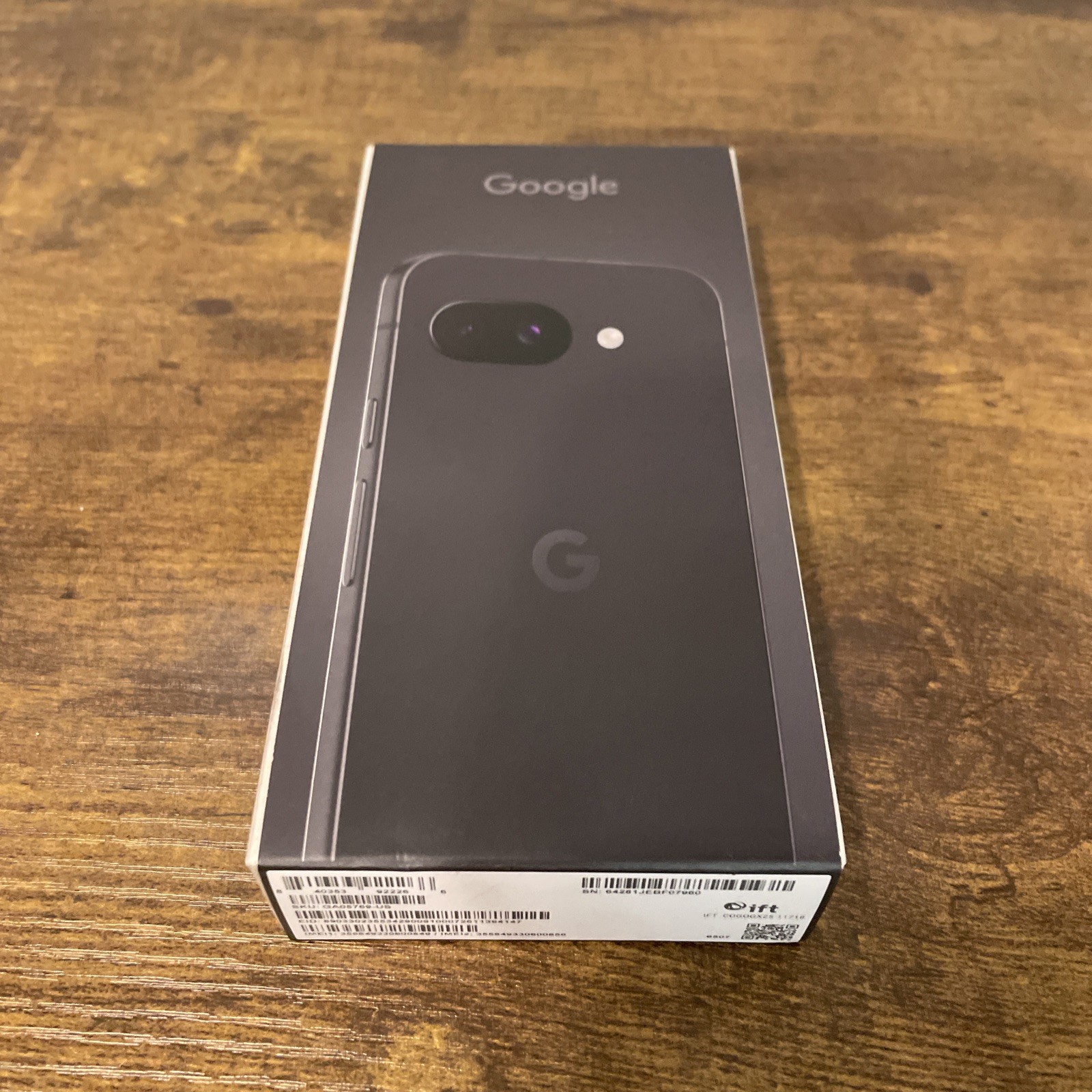 Factory Sealed Google Pixel 9a 128GB Obsidian Unlocked No GT read Description G6