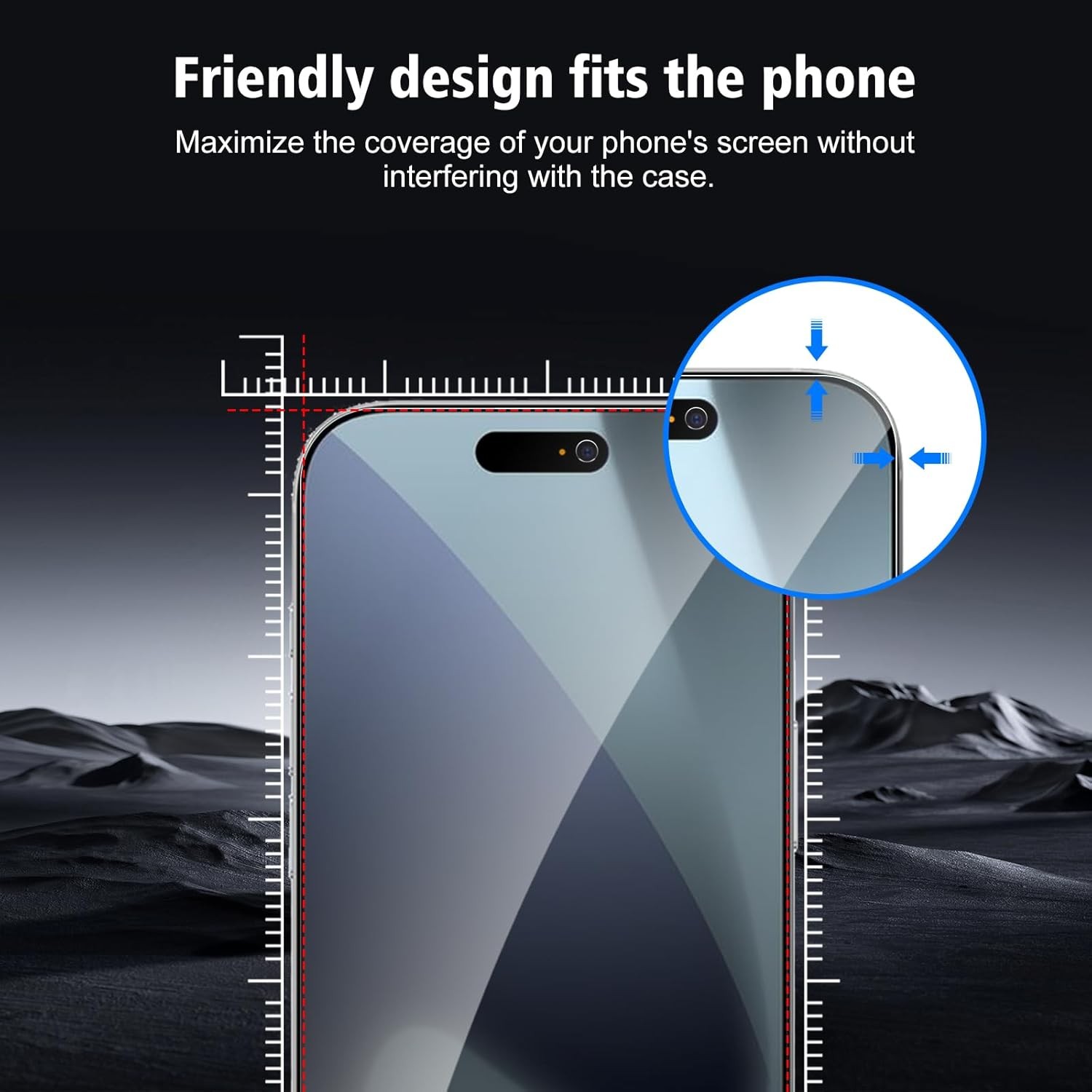 2+2 Pack Privacy Screen Protector for iPhone 17 Pro Max with Camera Lens Protect