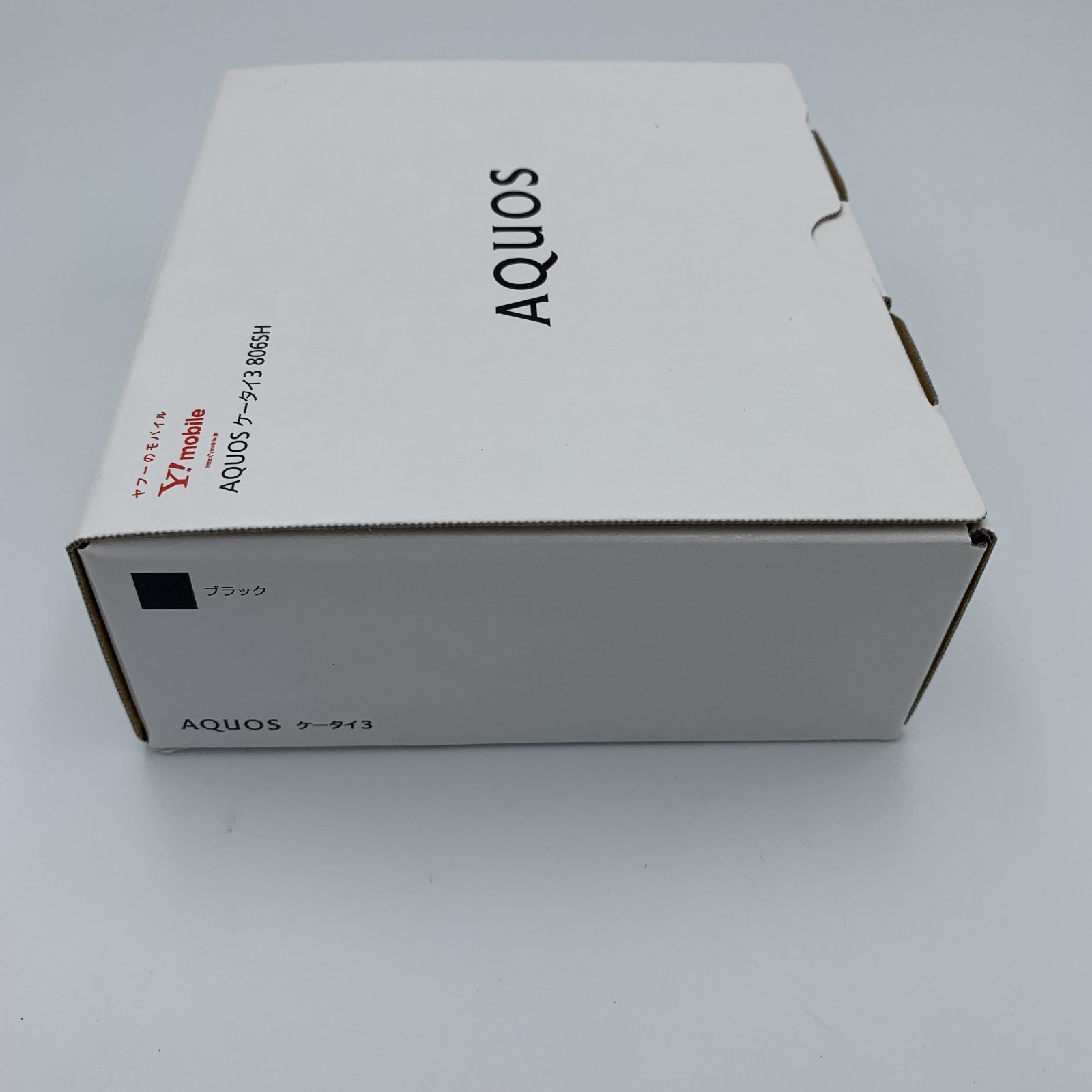 SHARP AQUOS Keitai 3 805SH 806SH Android Flip Phone Black Unlocked Japan New