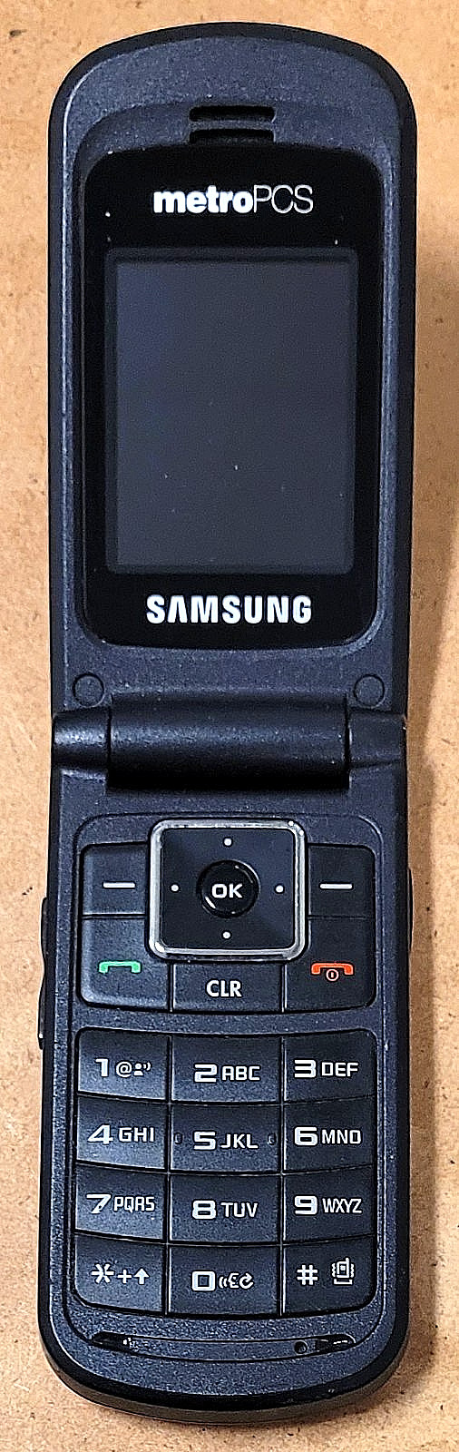 Samsung Byline SCH-R310 – Red and Black ( MetroPCS ) Super Rare CDMA Flip Phone