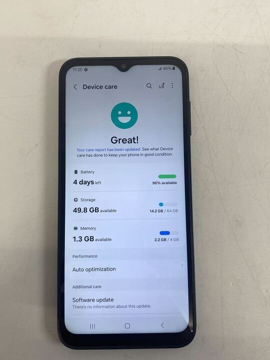 Samsung Galaxy A14 5G SM-A146U 64GB Black Verizon- Good Battery