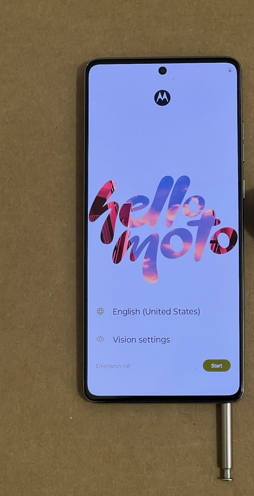 Motorola Moto G Stylus 5G (2024) XT2419-2, 128GB/12GB RAM (Unlocked) 50MP – GOOD
